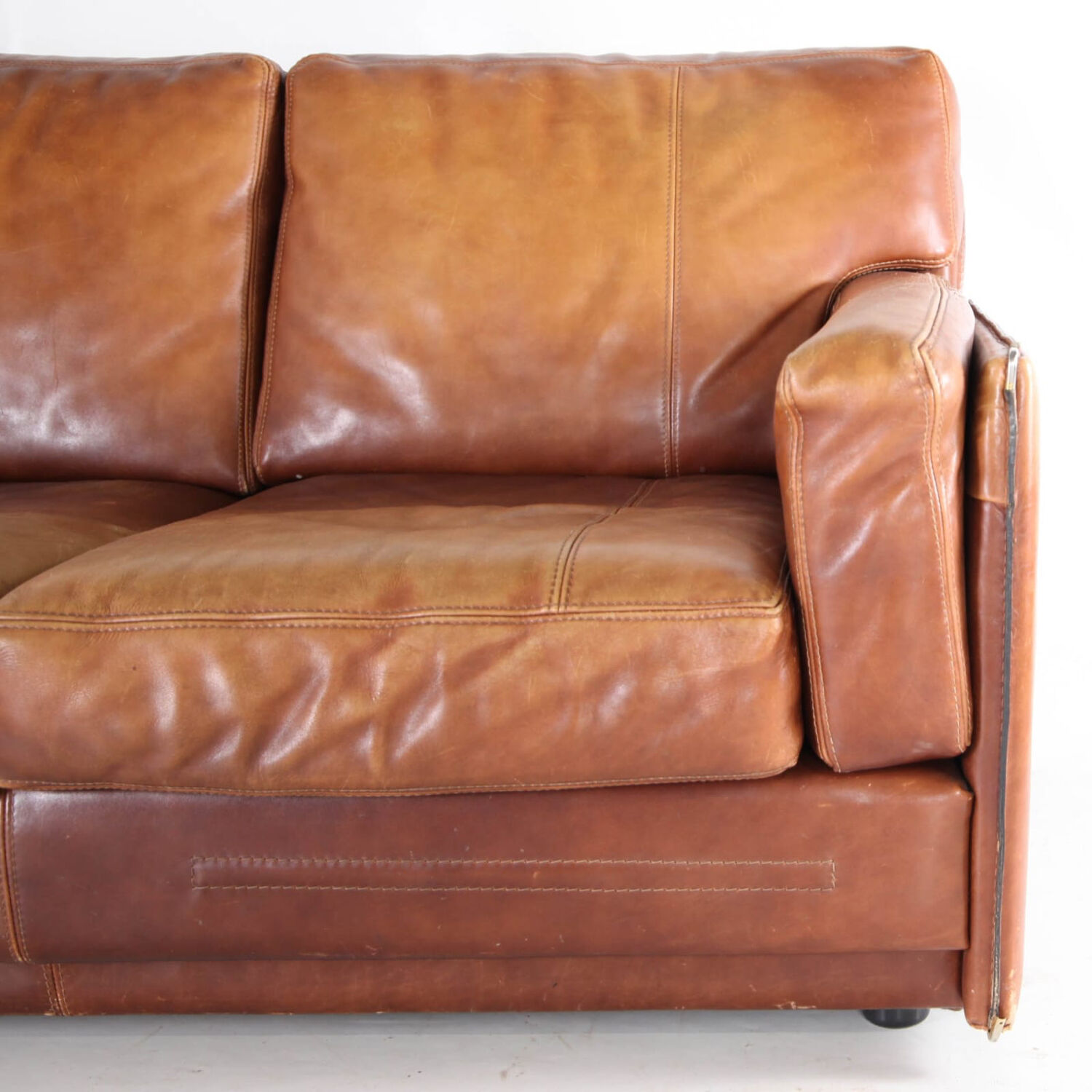 Roche Bobois leather sofa