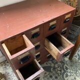 Meuble de métier à tiroirs