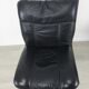 Vintage Scandinavian leather office armchair 60s
