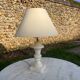 Vintage alabaster lamp base 1970