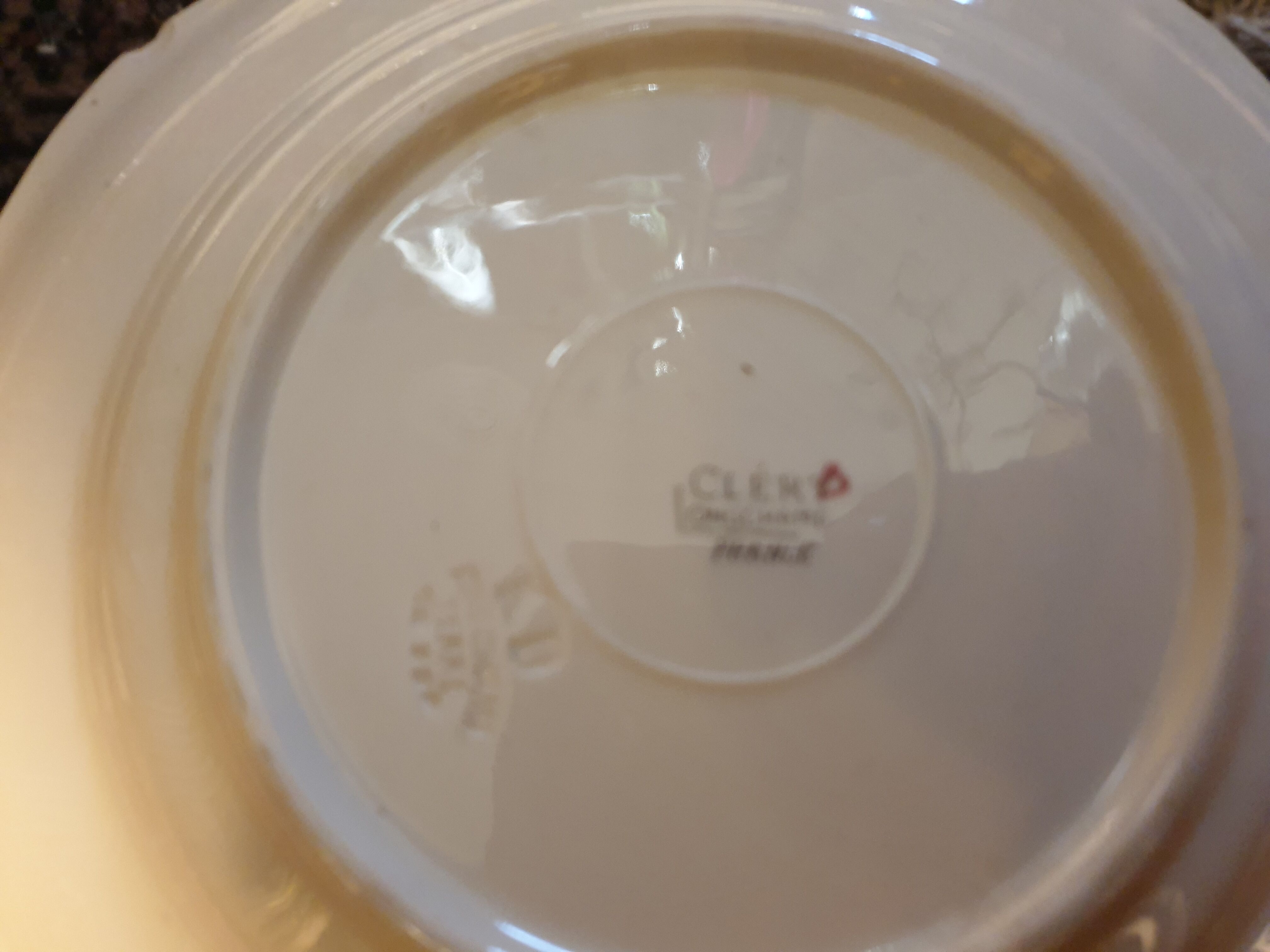 8 plates 22,5cm Clery Longchamp