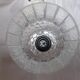 Vintage glass pendant light