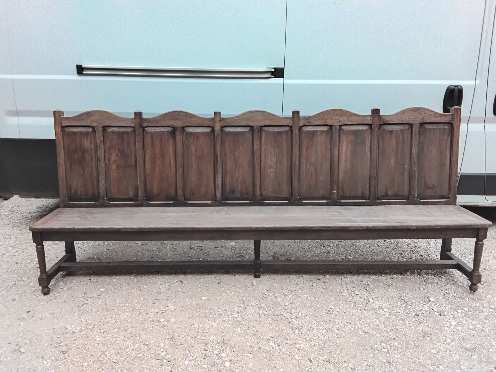 Banc ancien en chêne