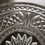 Art Deco chiseled crystal cup