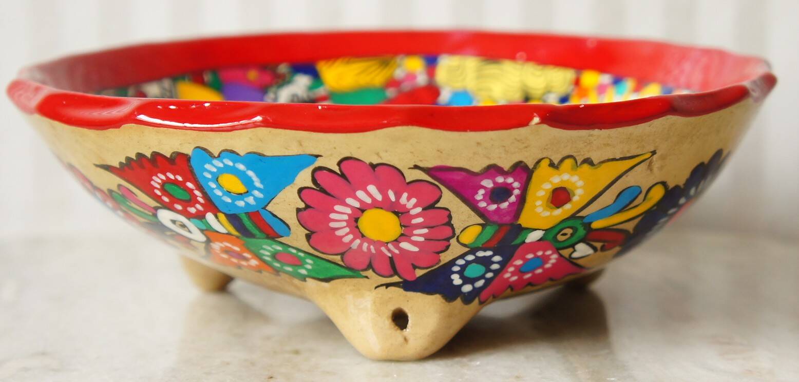 Tripod empty pocket cup "Mexico"