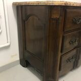 Dresser period Louis XIV walnut