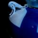 Porcelain ball vase floral decoration Austria
