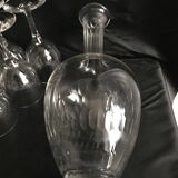 Lot de 6 verres et 1 carafe