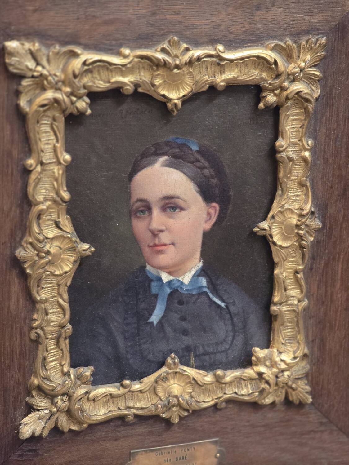 Oil on panel, 19th century