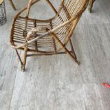 Vintage rattan armchairs