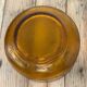 Vintage amber granite glass salad bowl