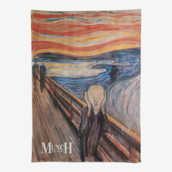 Poster of the exhibition "Munch and the France", 1991