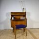 Danish teak cabinet with drawers and pull-out secretary desk – 1960