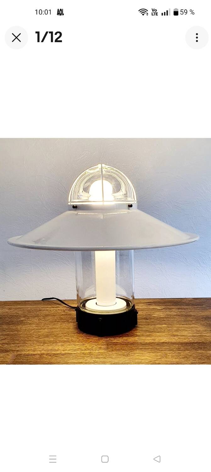 Rare Europhane lighthouse lamp from the 60s/70s