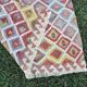 Vintage Turkish hallway rug 100x495 cm