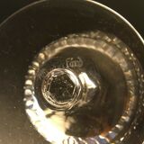 Lot of six glasses waterford crystal champagne alana pattern glasses crystal cup