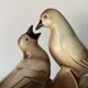 Sculpture céramique Art Deco oiseaux Charles Lemanceau