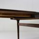 Top quality Danish design dinner table in rosewood by Kjaernulf
