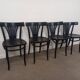 Black bistro chairs set of 4