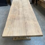 Solid oak monastery table