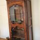 Magnificent antique bonnetière in carved solid wood – Louis XV style