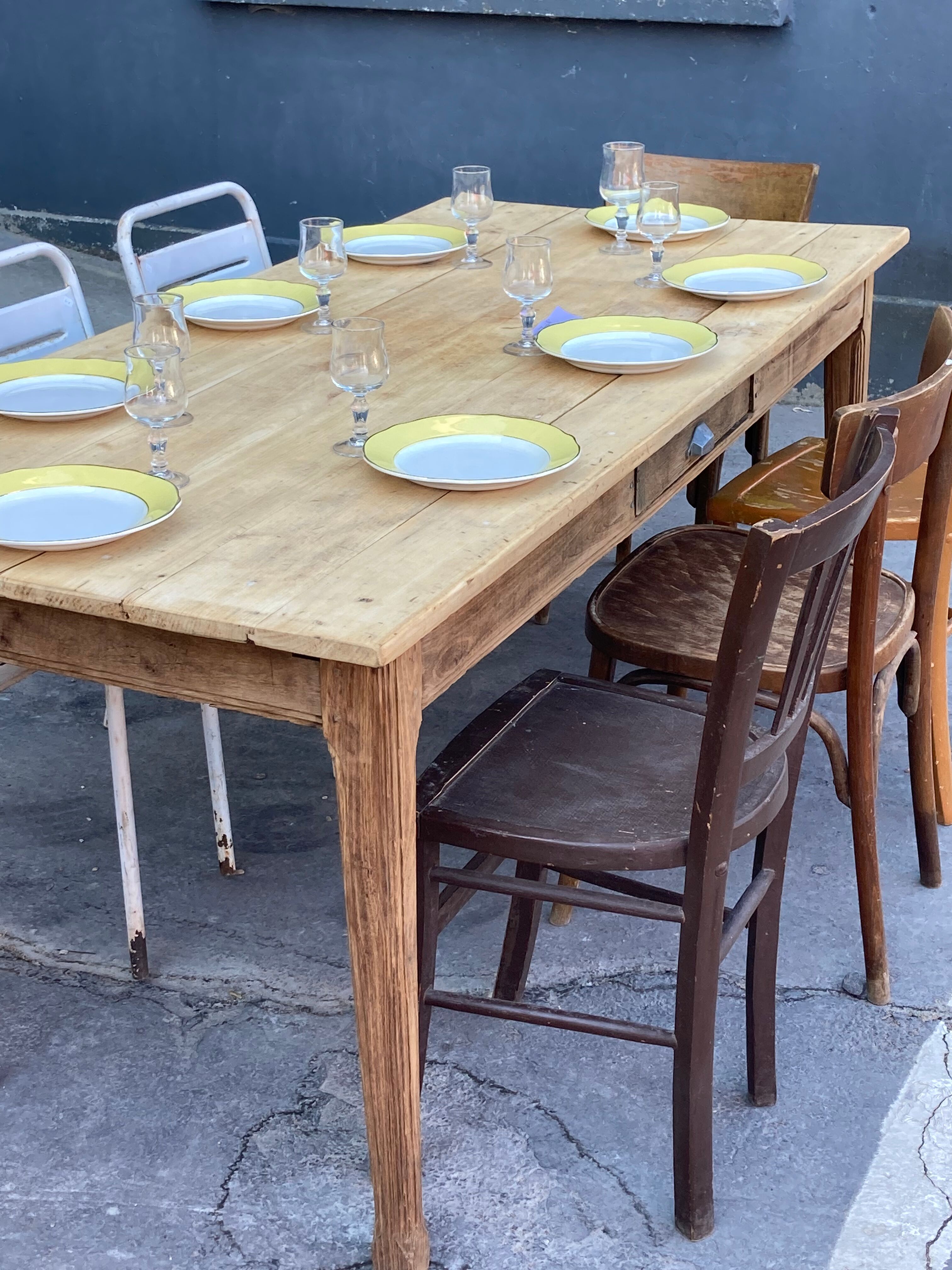 Table de ferme années 30/40