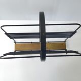 Vintage magazine holders by Mathieu Matégot, model "Harper's", 1950