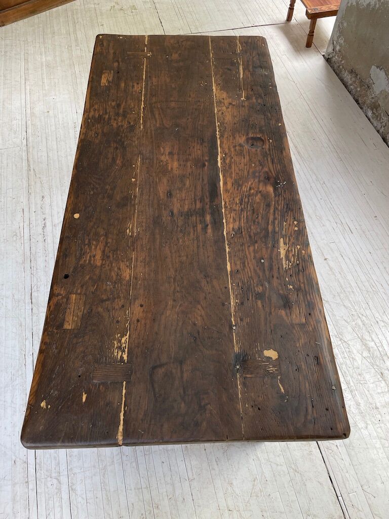 Work farm table established oak