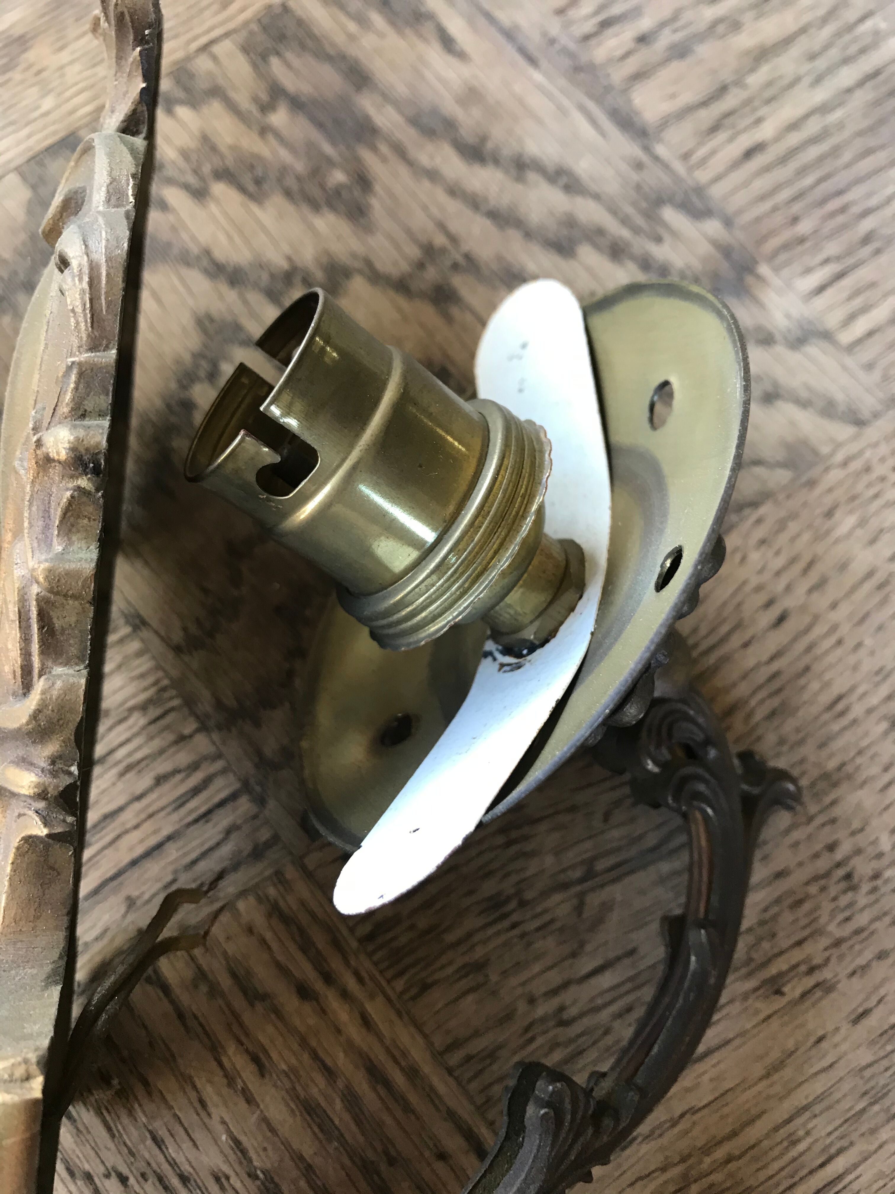 Pair of vintage sconces