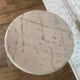 Table bistrot en marbre