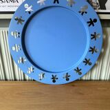Alessi Girotondo tray diameter 40cm blue epoxy