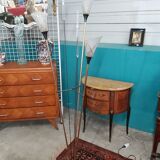 Lampadaire roseaux années 50