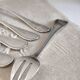 Set of 6 cake forks Christofle model Albi