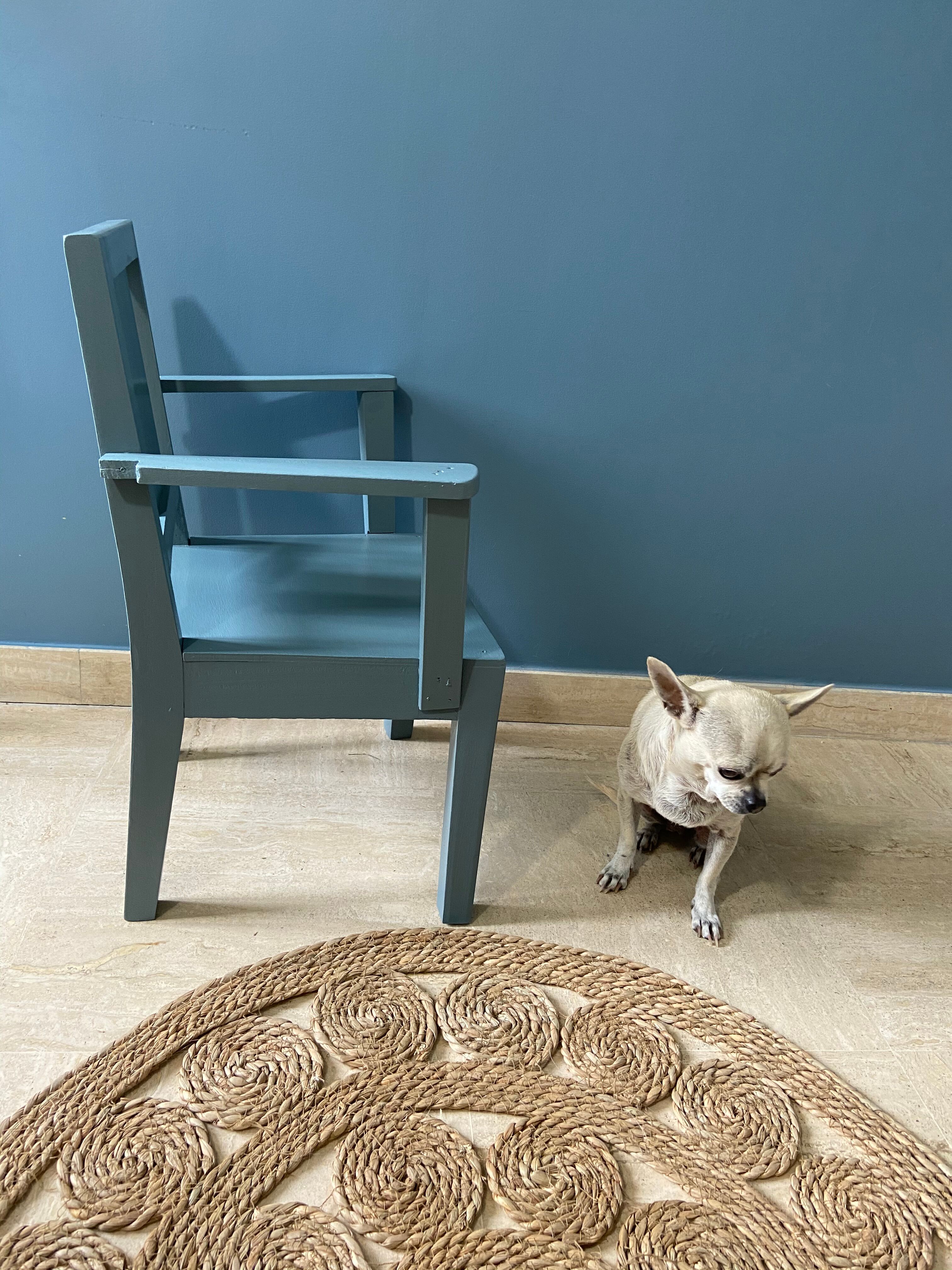 Wooden children's chair