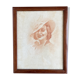Portrait de femme au chapeau
