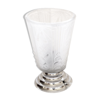 Lamp art deco glassware Muller brothers