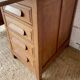 1950s oak desk