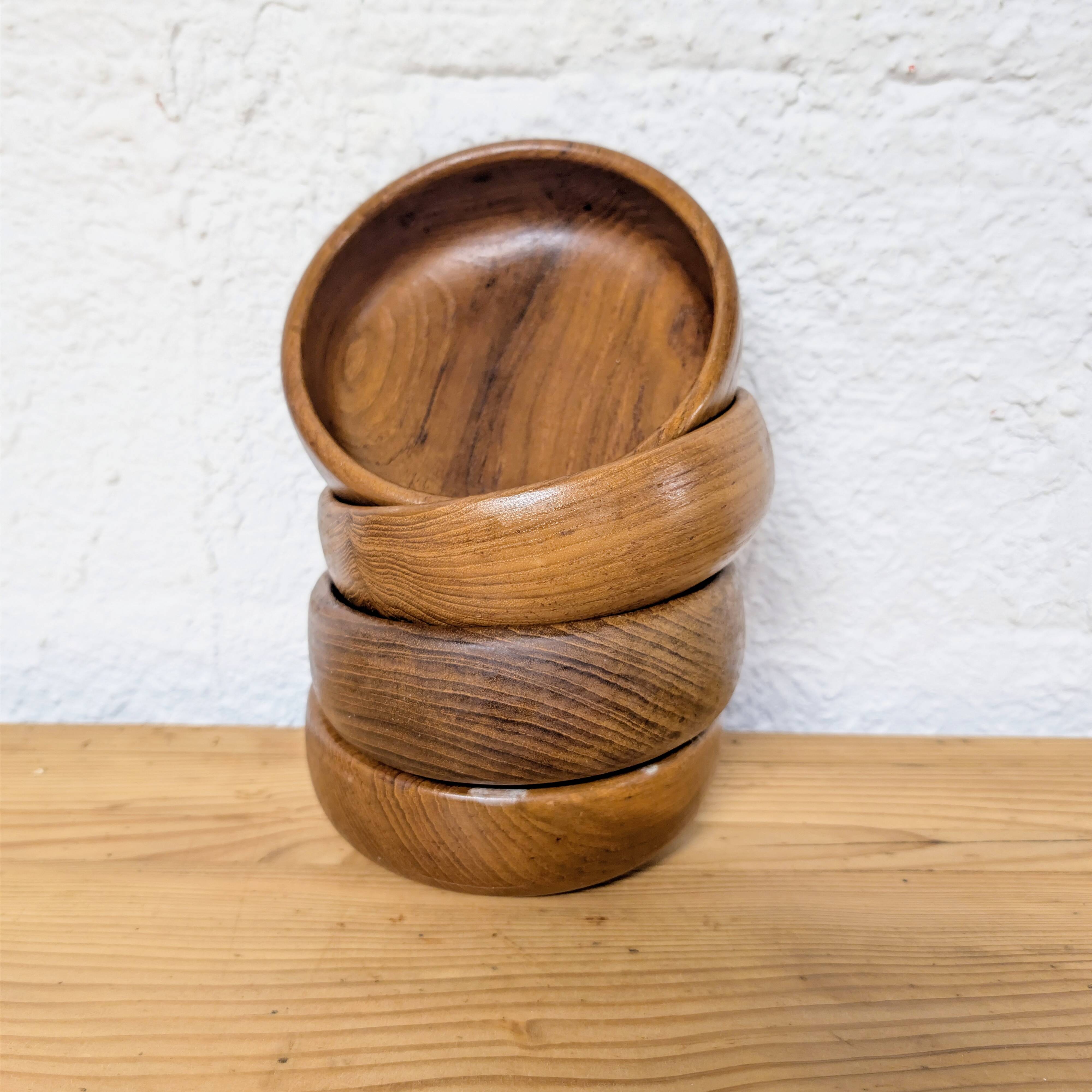 Teak bowl