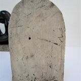 Pair of sculptural ceramic bookends design 70s