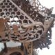Liquor cellar bandstand wooden cut early XX °