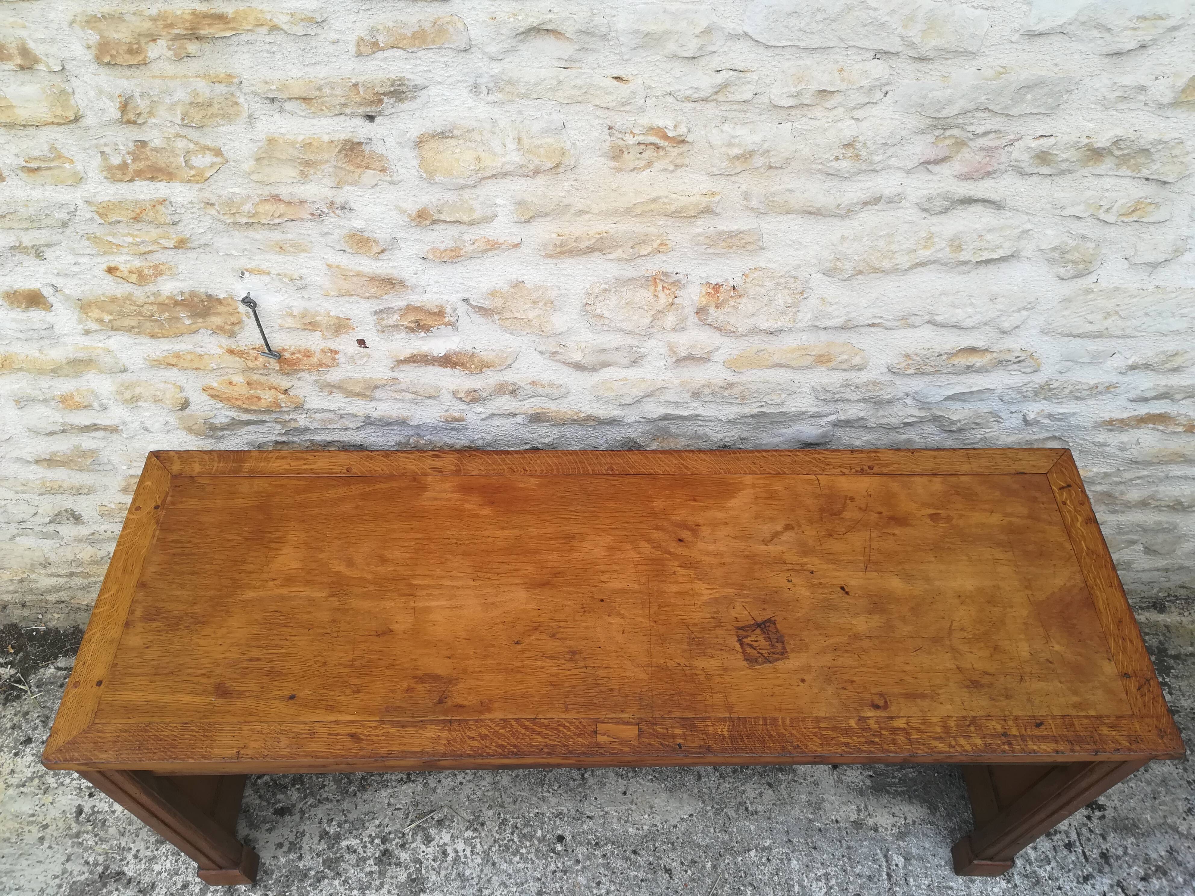 Comptoir en chêne