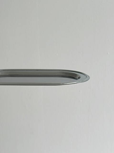 Small vintage tray in lightweight metal