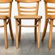 Mid-century German bentwood chairs by ZPM Radomsko for Mobilair, 1950s, set of 3.