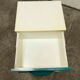 Commode vintage bleu canard 1970