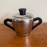 Teapot and copper sugar pot