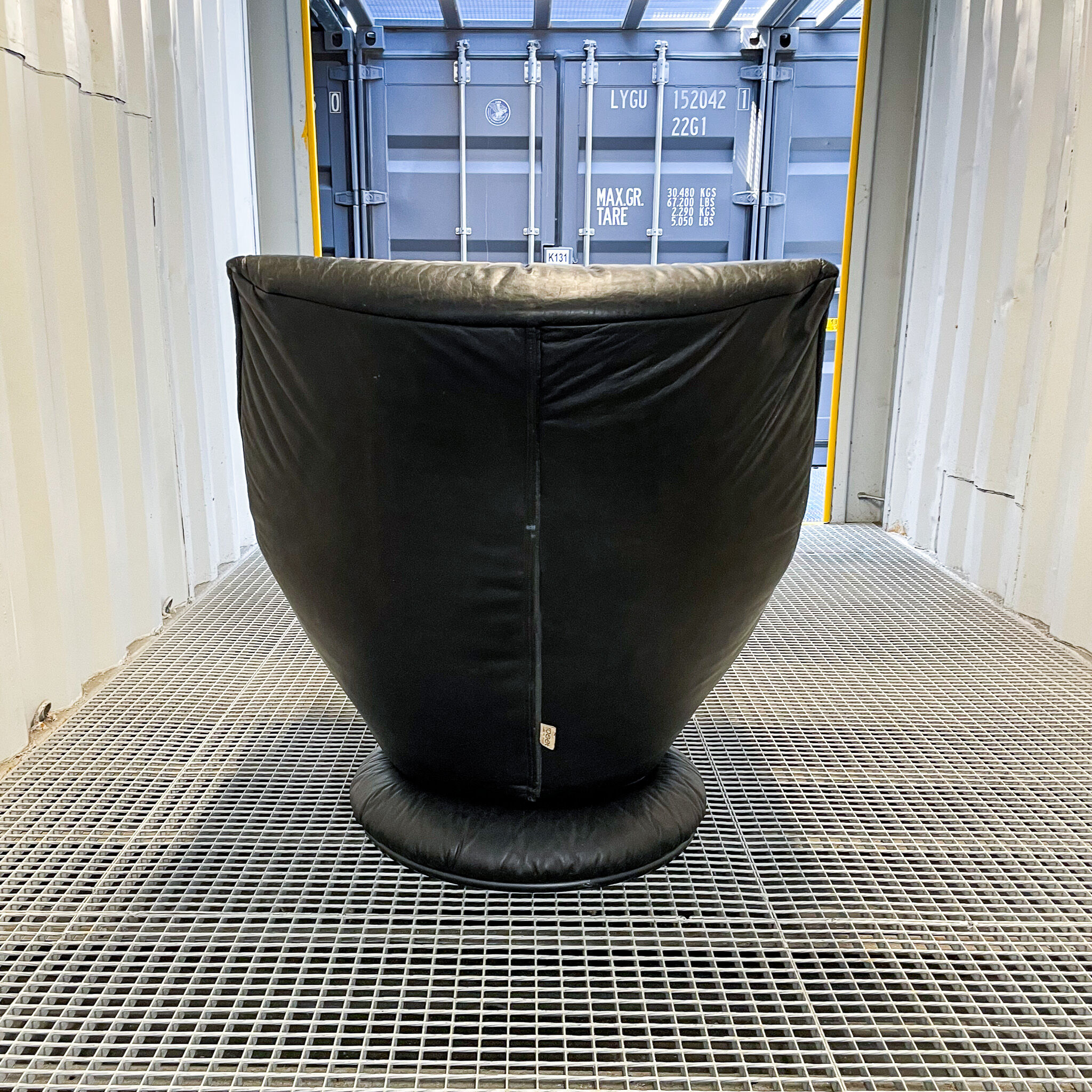 Ligne roset - armchair driver and sound ottoman 70's