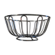 Modernist chrome metal fruit bowl – 1970s/80s