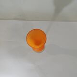 Opaline glass crystal vase