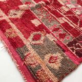 Moroccan Berber carpet Boujaad red 2.44x1.50m