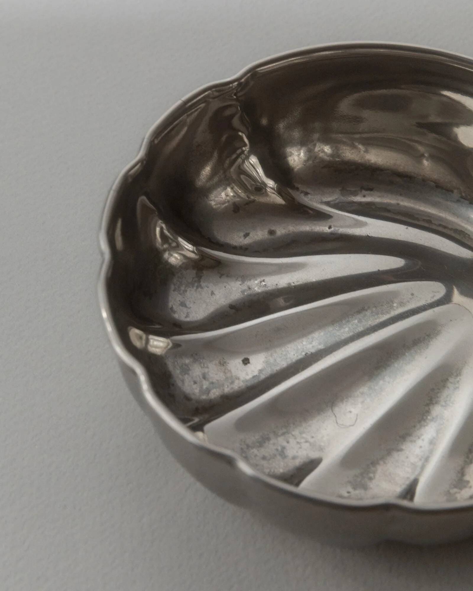 Vintage silver-plated bowl from the 1970s by Cassetti, Italy, timeless design for desserts or jewellery, elegant retro table decoration, noble gift idea.
